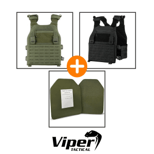 בנדל ווסט לוחם VIPER  + שתי פלטות מיגון FMS 10X12 בשימוש כוחות הביטחון